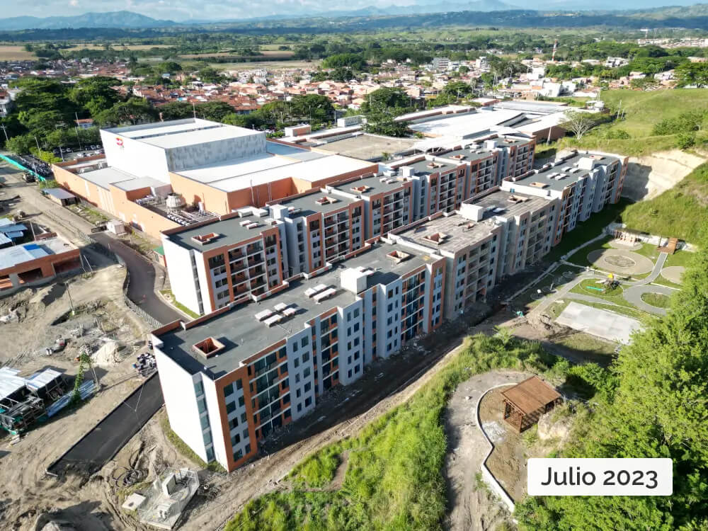 Allegro Avance de obra Julio